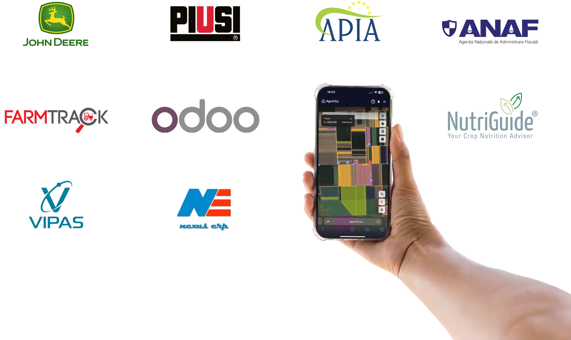 Lista integrărilor AgroCity