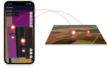 Monitorizare culturi în AgroCity