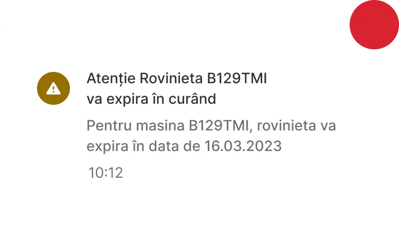 Alertă expirare documente utilaje
