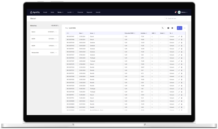 Prezentare modul Stocurile depozitabile